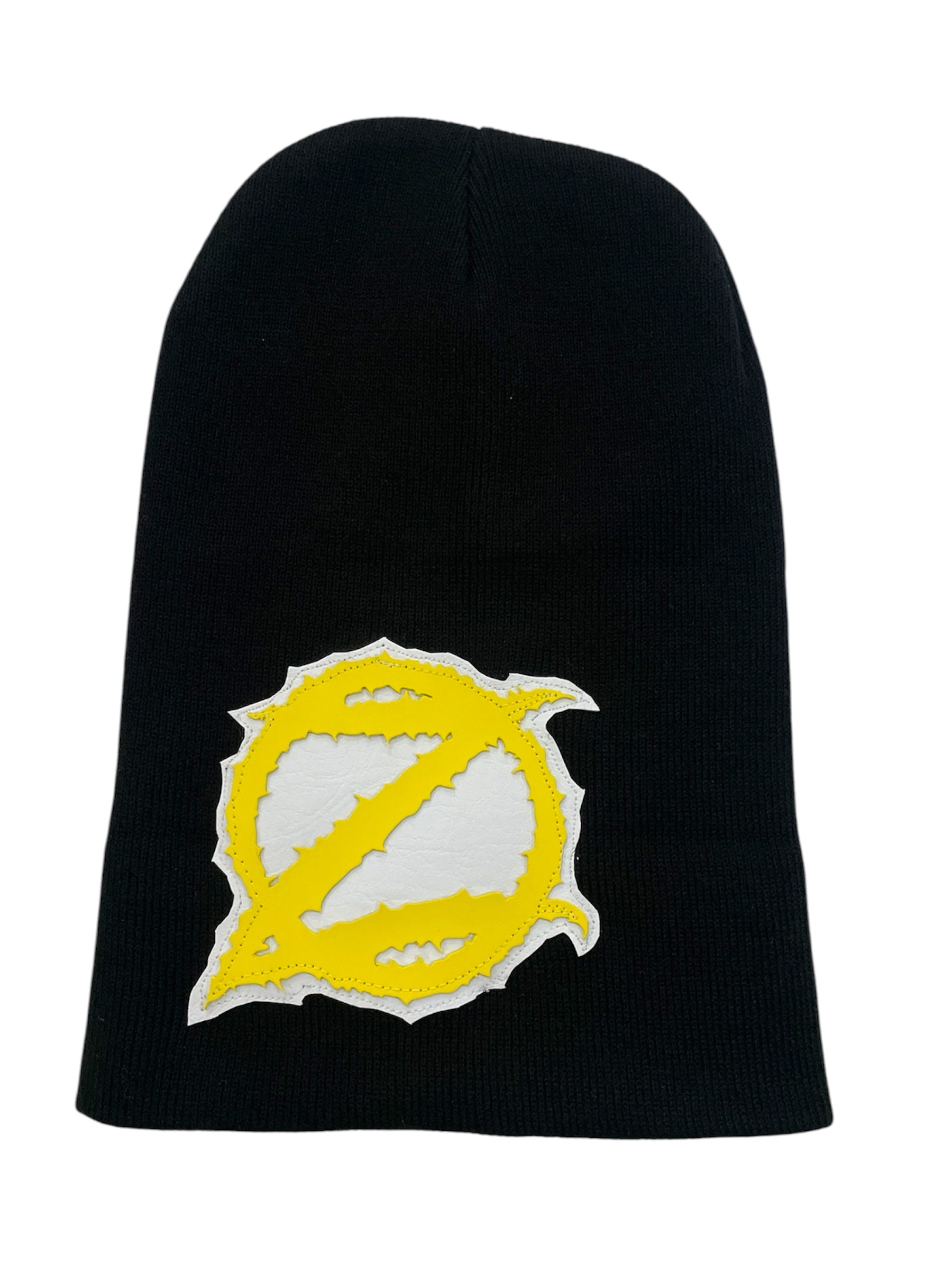 Black/ White, yellow ZV Beanie