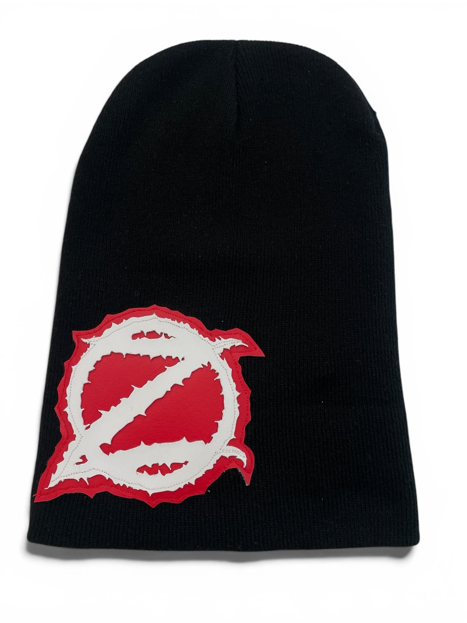 Black/ White/ Red ZV Beanie