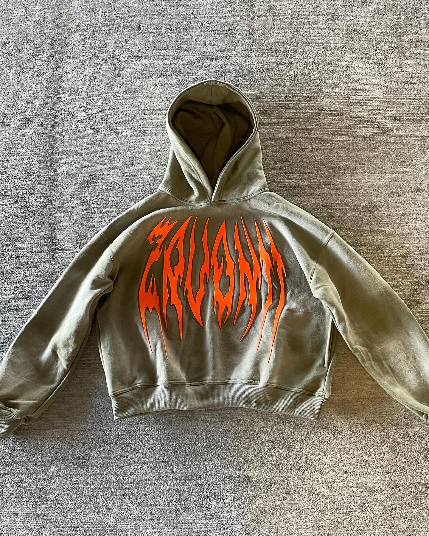 ORANGE JAGGED SM/XL
